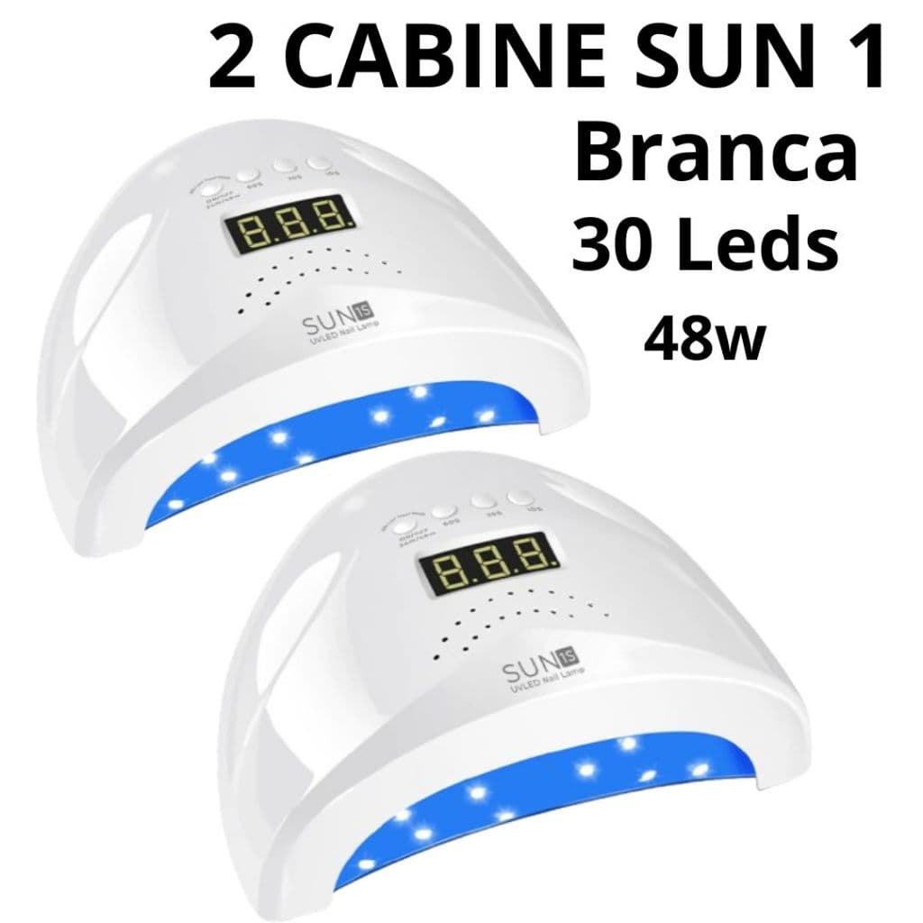 Cabine Sun 1s One Led Uv 48w Unhas Acrigel Bivolt