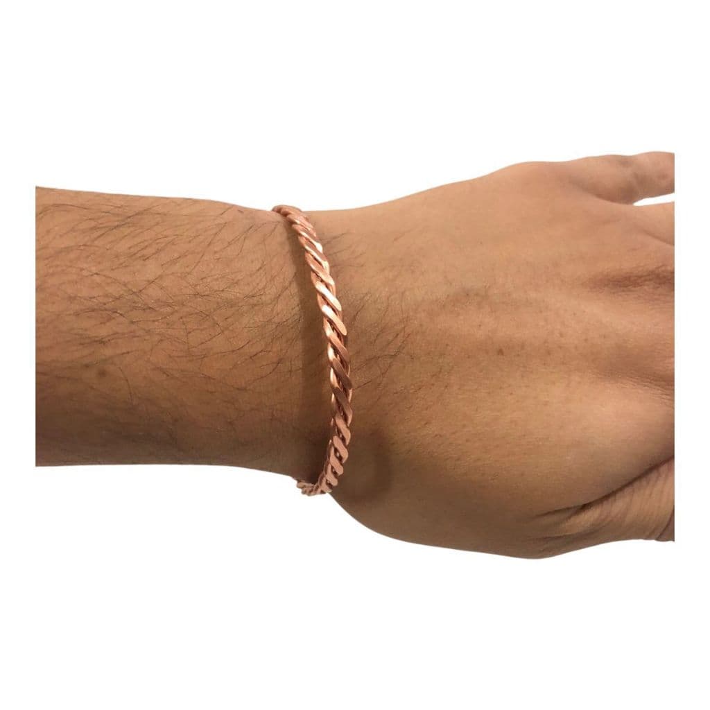 Pulseira de Cobre ayurveda Unissex