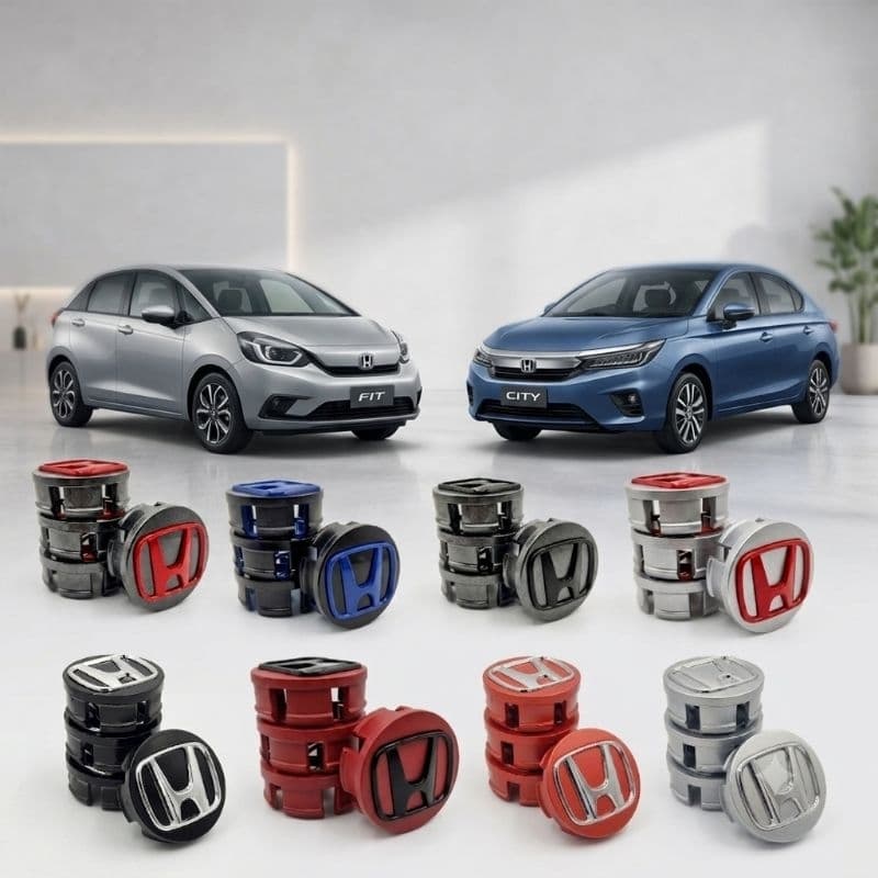 Jogo Calota Calotinha Centro Roda de liga leve Honda Fit City Wrv Centro Roda