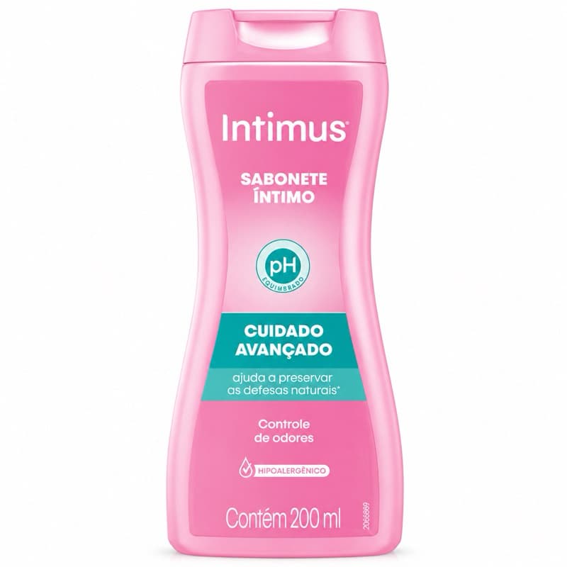 Sabonete Líquido Íntimo Cuidado Avançado Intimus 200ml