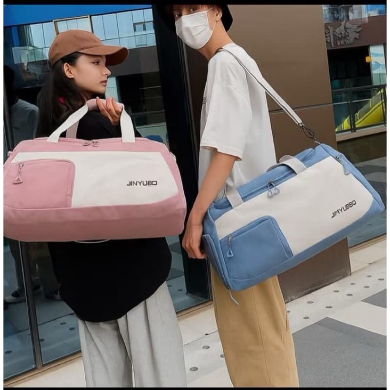 Bolsa esportiva de viagem academia com compartimento pra sapatos -grande capacidade
