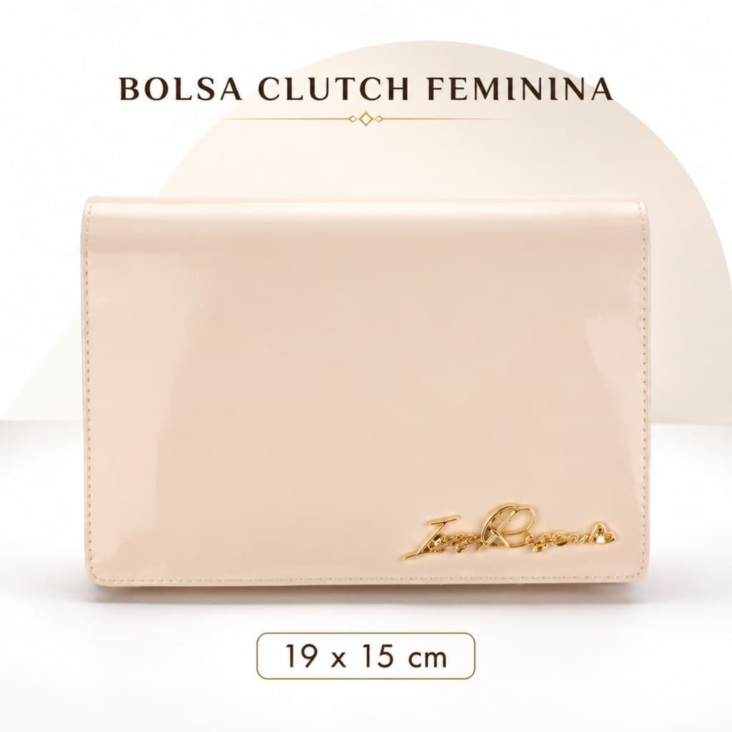 Bolsa Clutch Feminina Elegante Pequena Carteira Social para Madrinha Evento Festa e Jantar