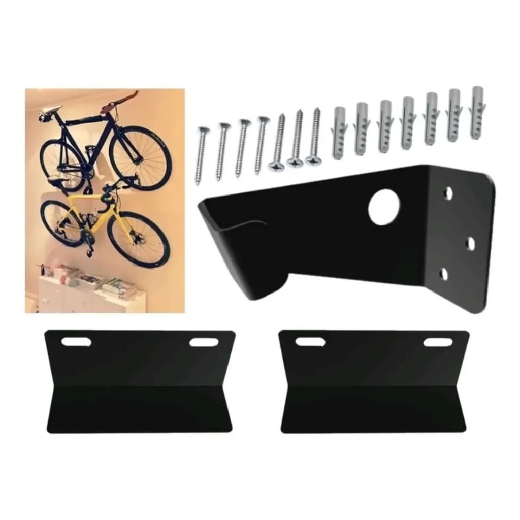 Suporte De Parede Bike Prende Pelo Pedivela Mtb/speed