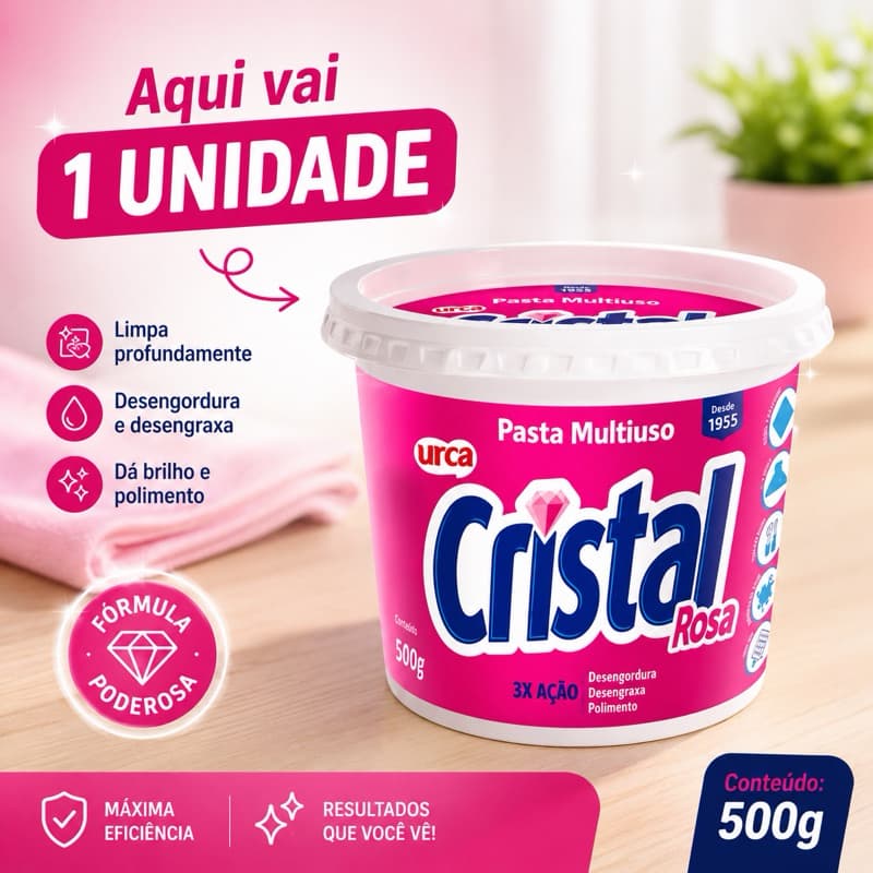 Pasta Sabão Rosa