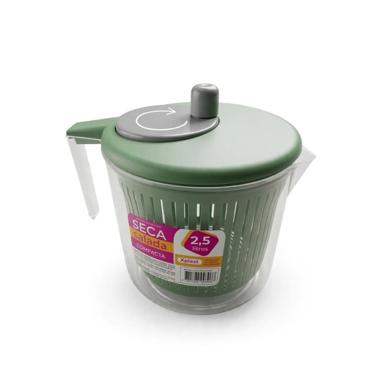 Seca Salada Centrífuga Manual 2,5L