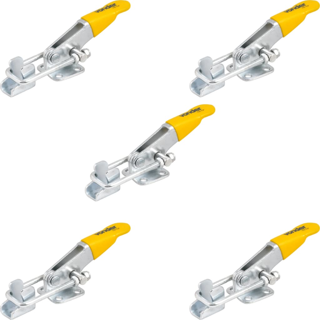 Kit 5 Grampos Aperto Rápido Tipo Tensor Gtv150 - Vonder