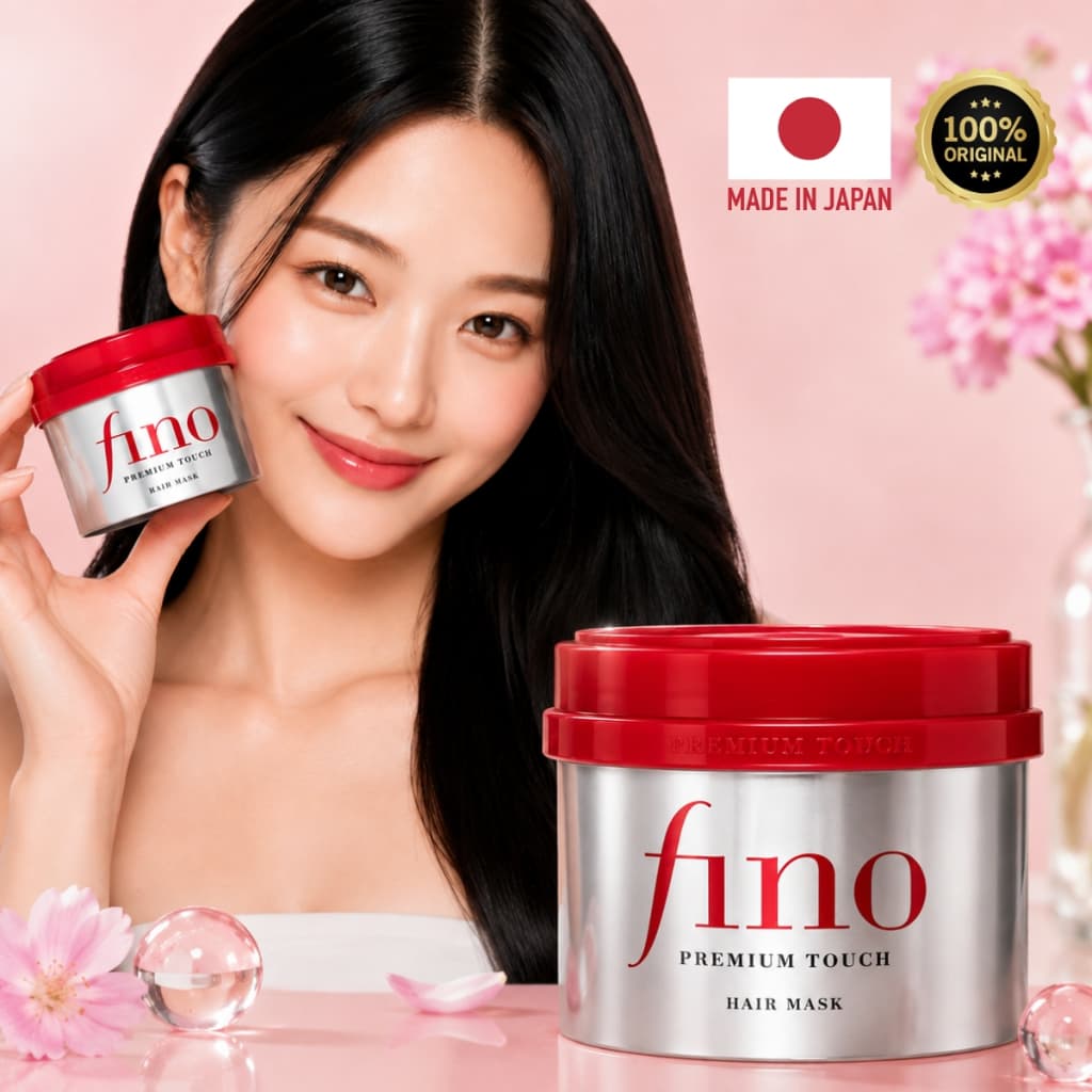Fino Premium Touch Hair Mask 230g Mascara De Tratamento Capilar Japonesa Original