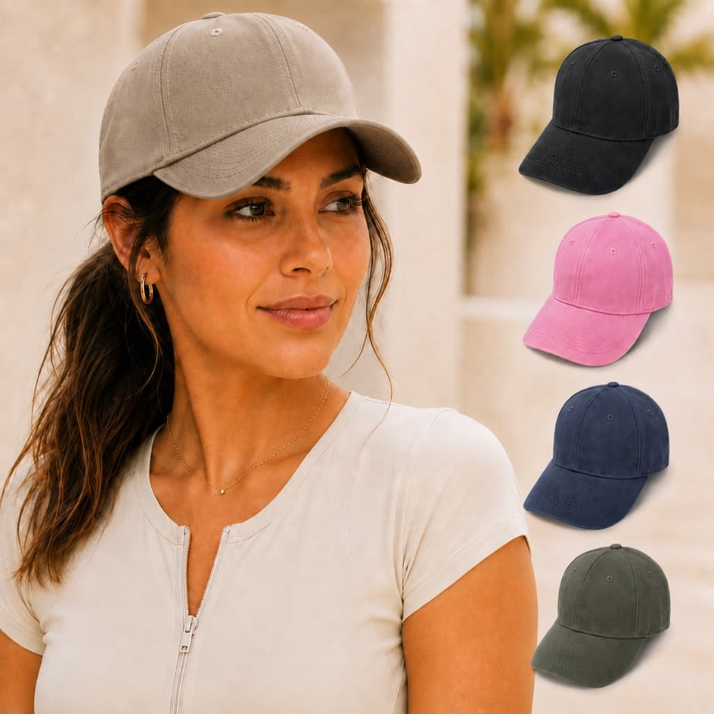 Boné Aba Curva Liso Ajustável Unissex Casual Básico Masculino Feminino