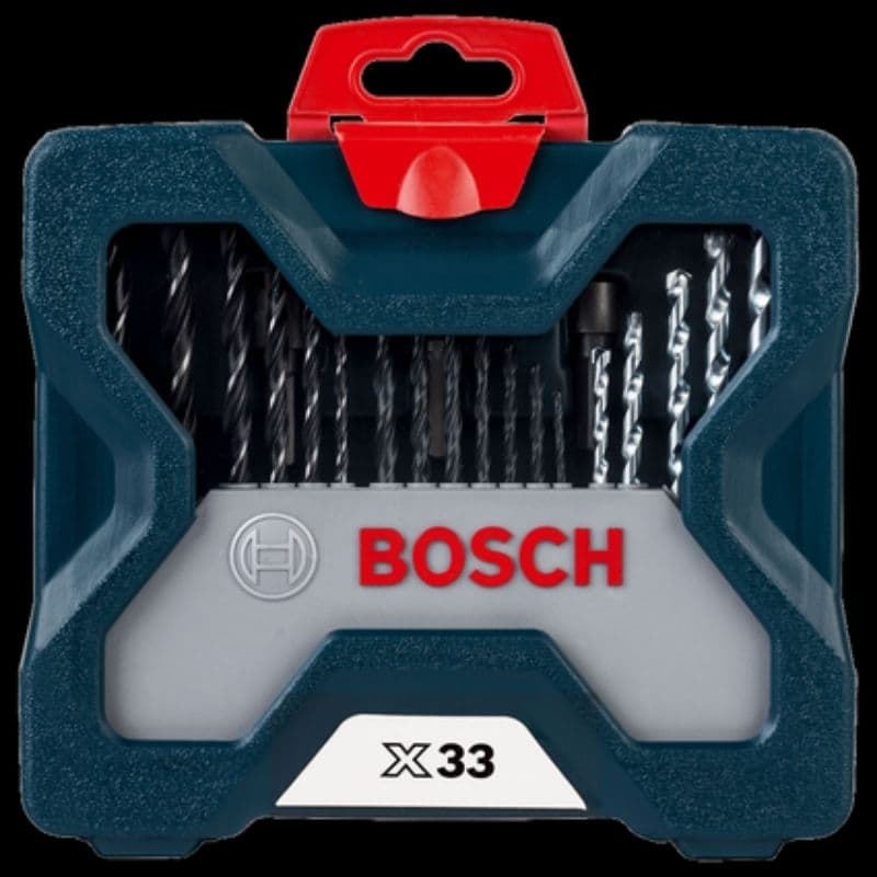 Maleta Bosch 33 Peças Brocas e Pontas Completo