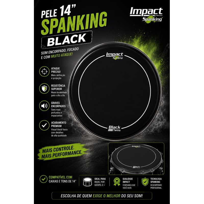Pele Spanking 14° Black
