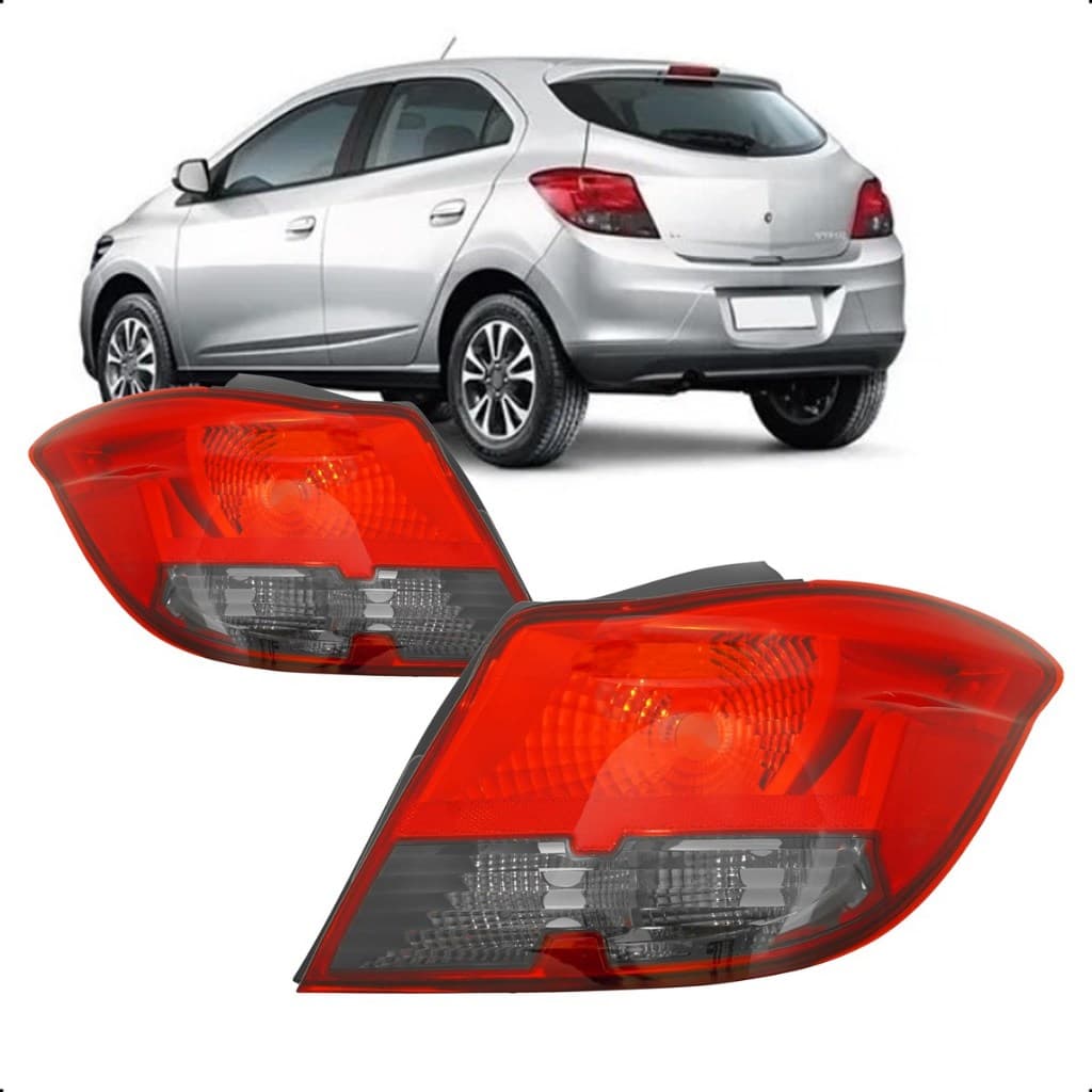Lanterna Traseira Fume Chevrolet Onix 12 a 18 DEPO