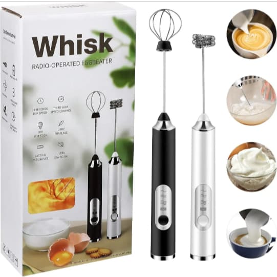 Mixer Elétrico Portátil para Bebidas com Carregamento USB Recarregável