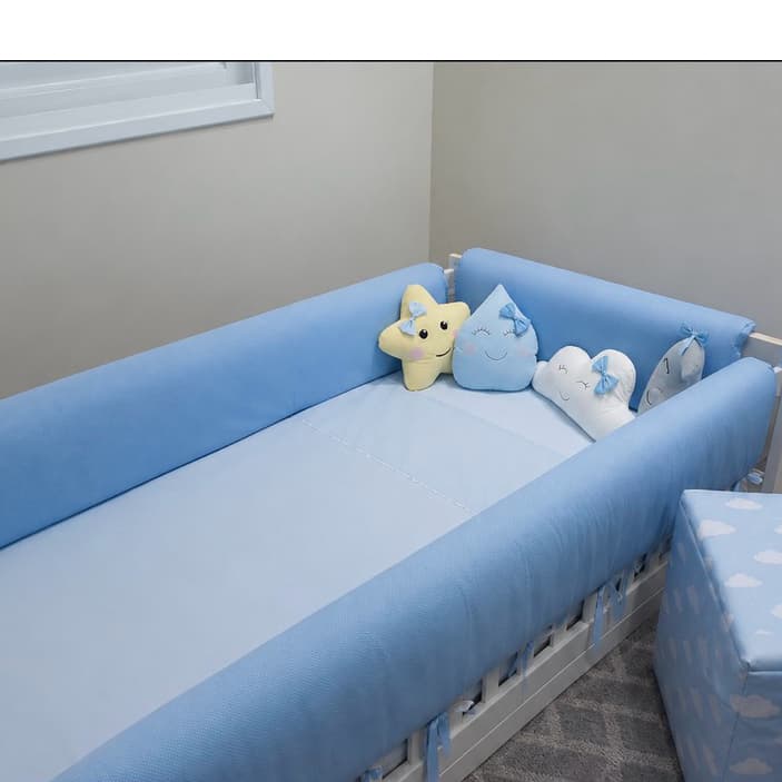 4 PEÇAS protetor grade cama montossoriana solteiro menina ,menino