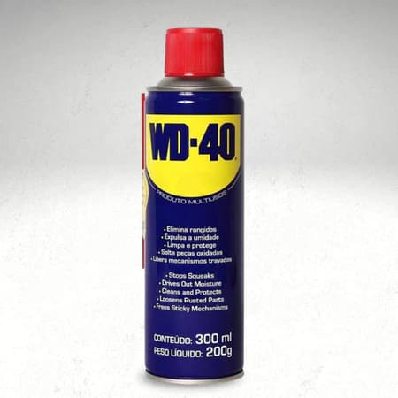 Spray Multiuso WD-40 300ml - Protege contra umidade e corrosão, sem silicone