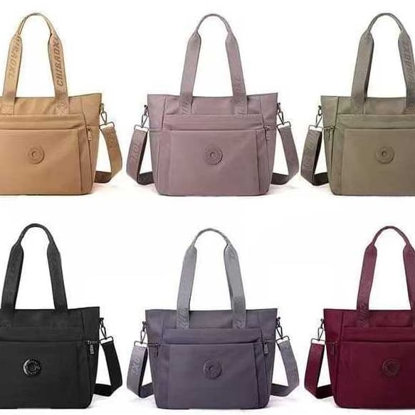 Bolsa Feminina CHIBAO/Alta Qualidade Nylon Impermeável Transversal  Ombro Moderna Casual