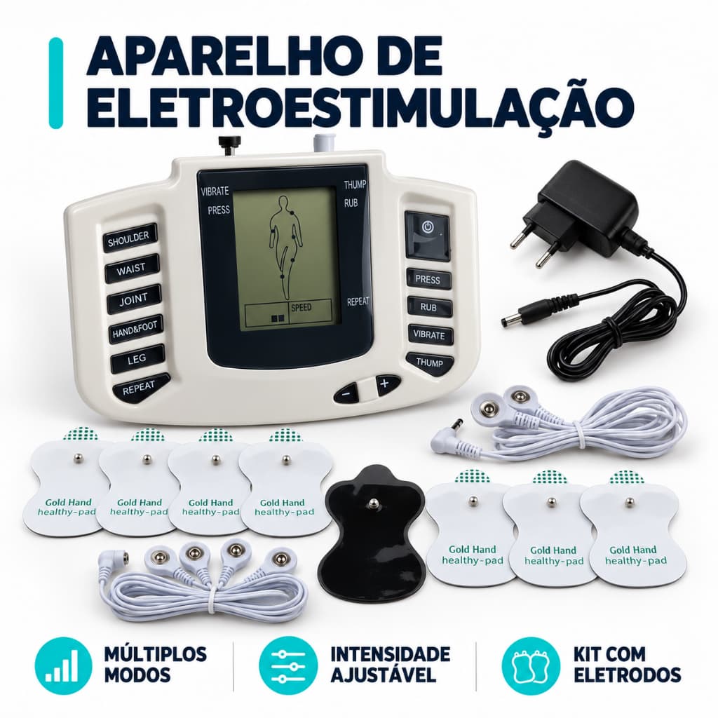 Aparelho De Fisioterapia Choque Elétrico Acupuntura