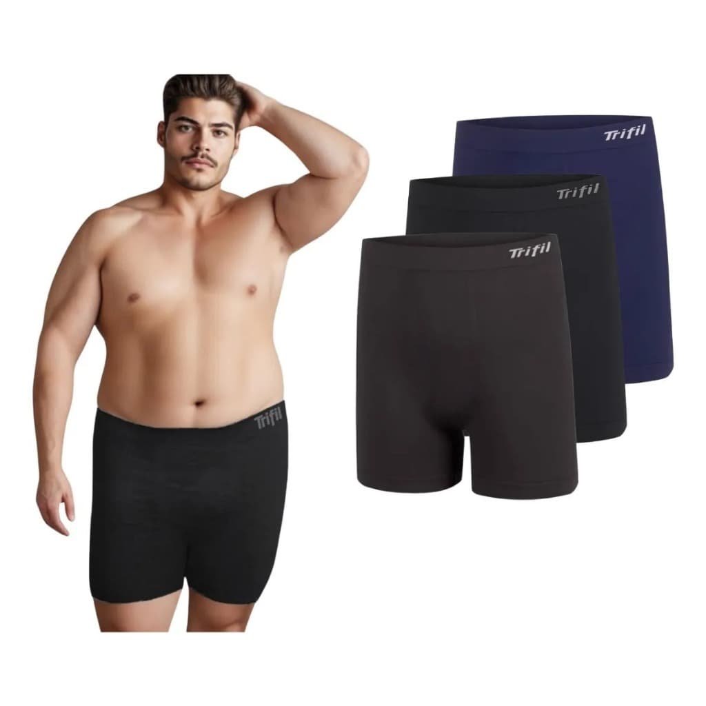Cueca Trifil Boxer Plus Size Sem Costura