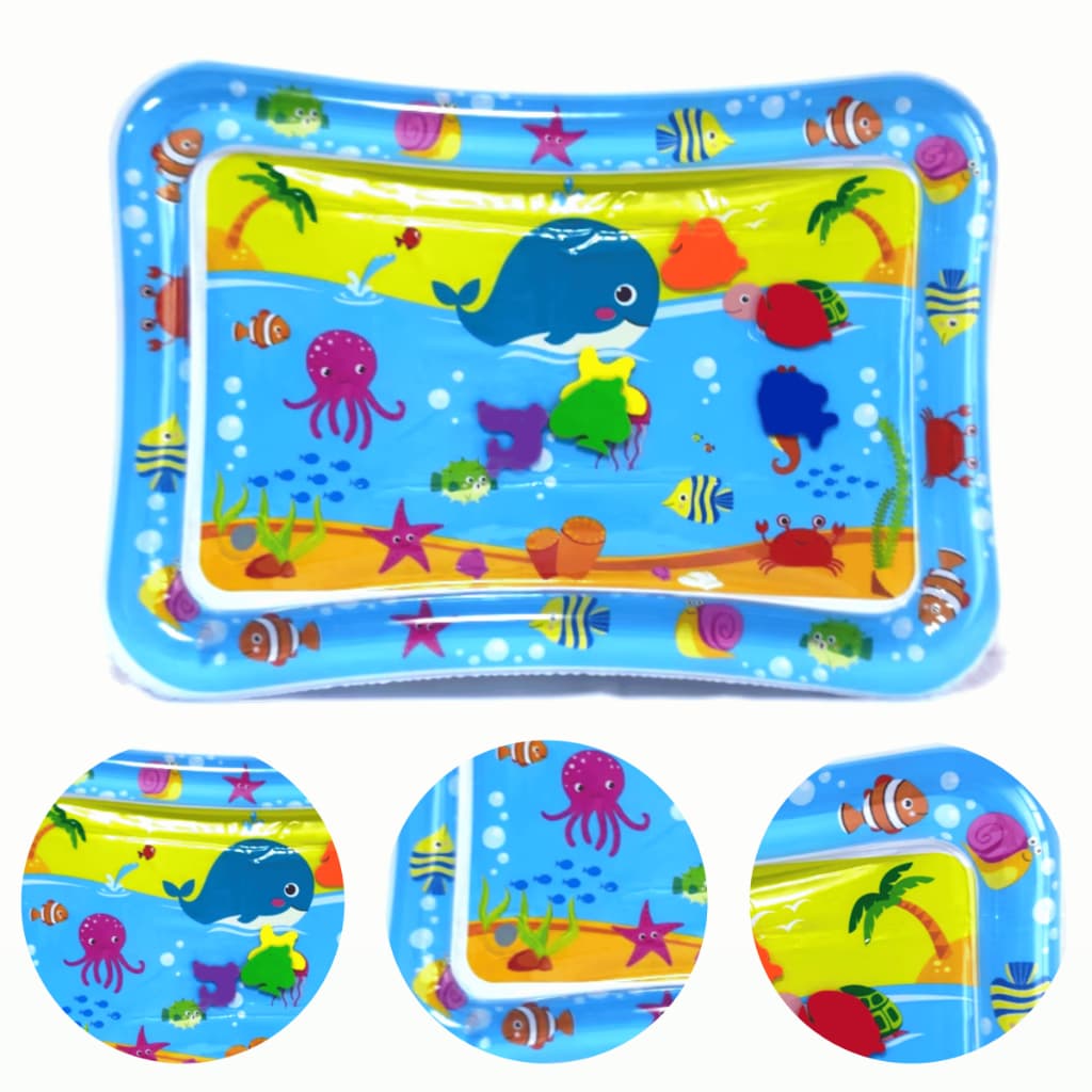 Tapete Térmico Infantil Bebê Inflável Água Atividades Inflável Sensorial Unisex Tummy Time