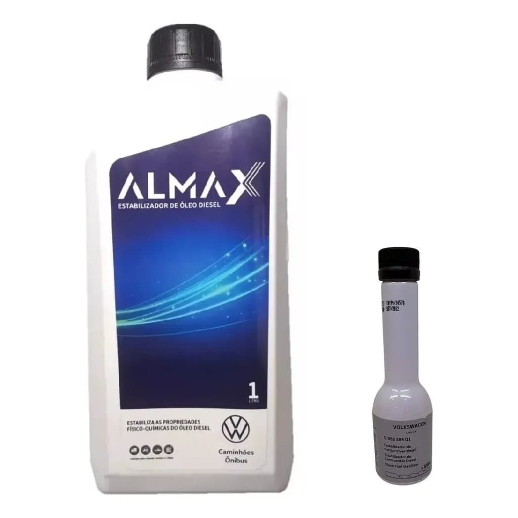Kit Almax Aditivo Estabilizador Diesel Almax 1L + Frasco 100 ml Original VW Amarok