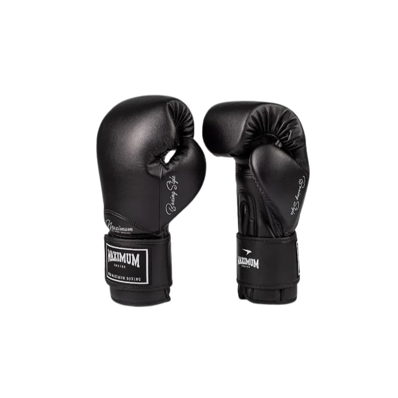 LUVA CLASXSIC PRETA MAXIMUM BOXING- BOXE/MUAY THAI