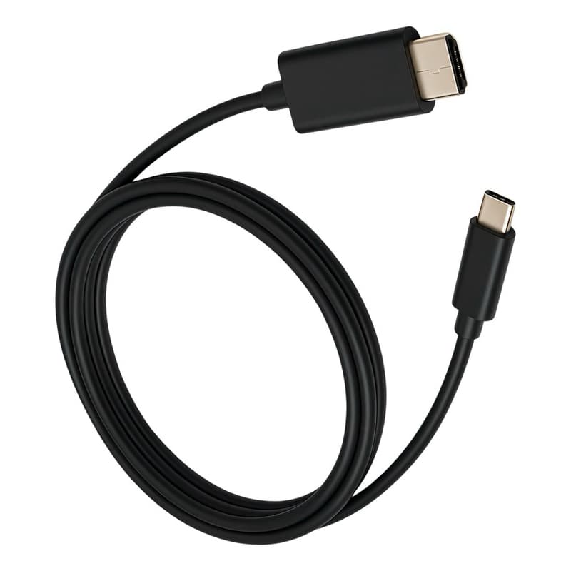 Cabo Adaptador Tipo-C para HDMI 1080P Full HD – Conecta Celular/Notebook em TV e Monitor