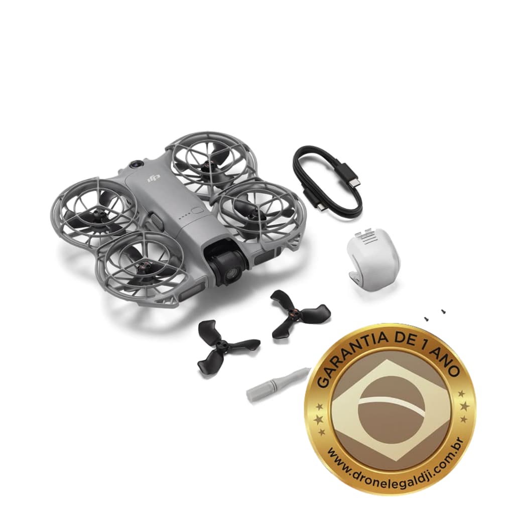 Drone DJI neo 2 novo original (acompanha 1 bateria) com nfe, anatel, 1 ano de cobertura garantida