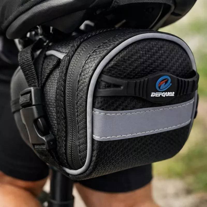 Bolsa de Selim Nylon Para Banco Bike Porta Ferramentas Objetos e Acessórios Ciclismo
