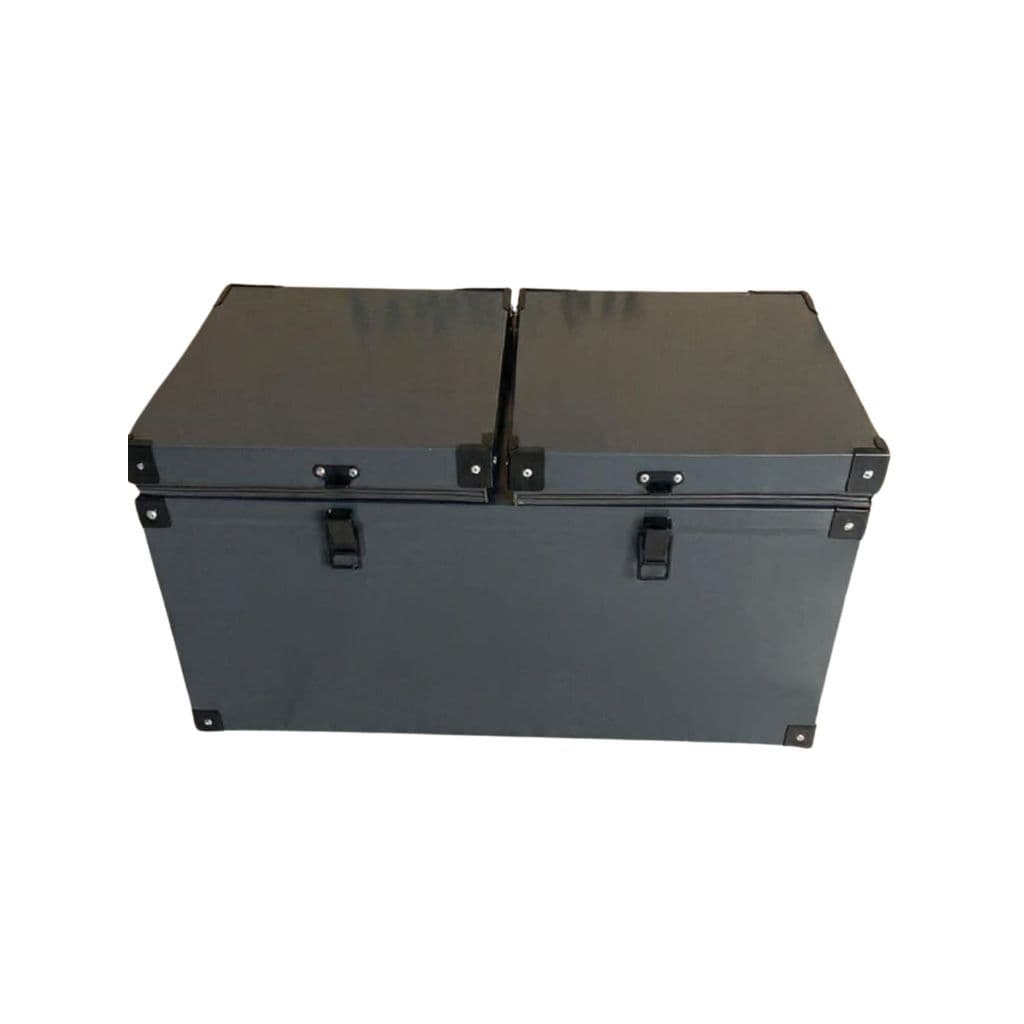 Caixa térmica cooler com 2 tampas - 49 litros