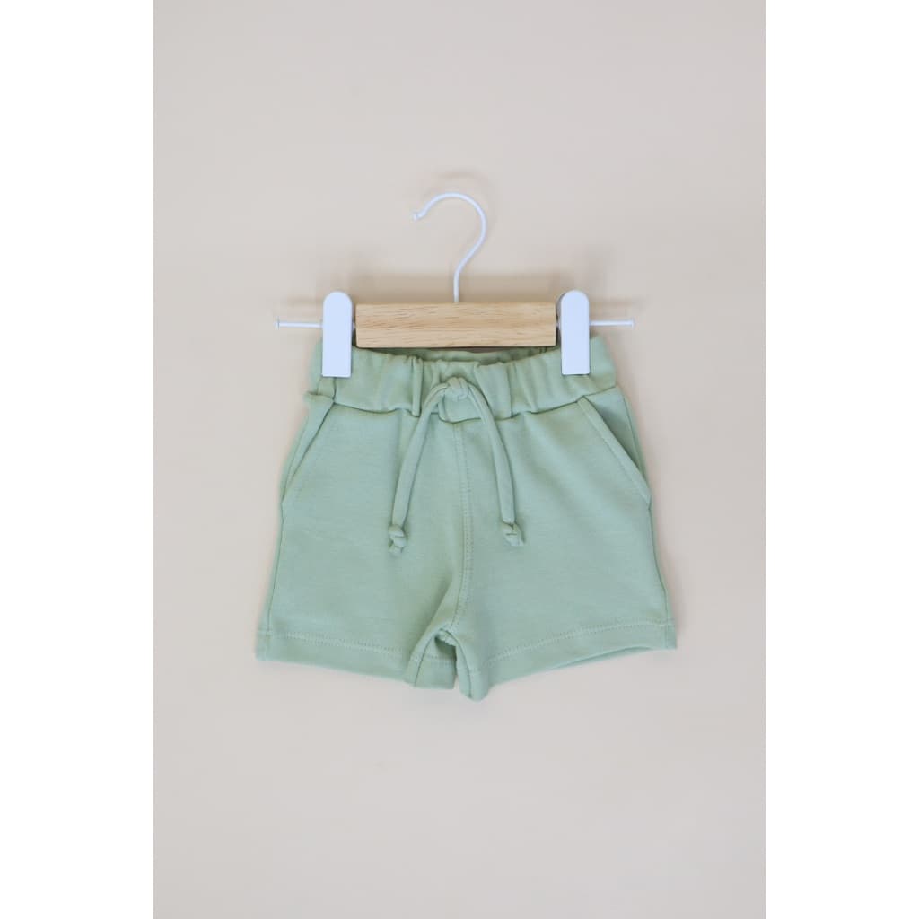 Short Liso com Bolsos Suedine 100% algodão