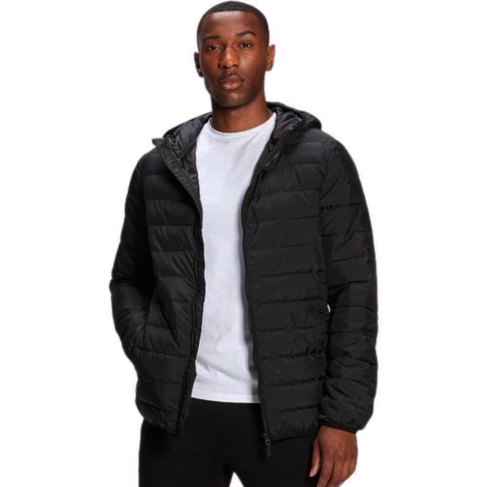 Jaqueta Bobojaco Preto Corta Vento Masculino Casaco Bolso