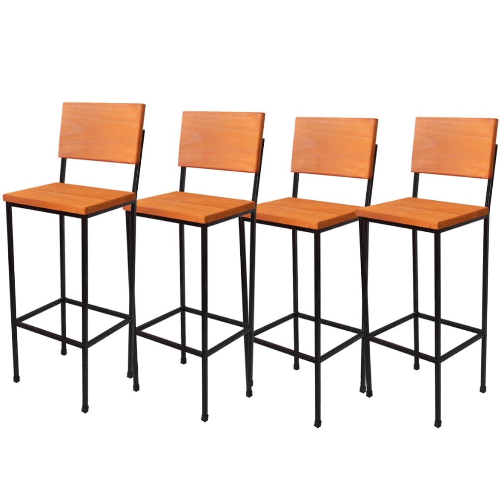 Combo 4 Banquetas Altas Para Cozinha Direto de Fabrica Premium
