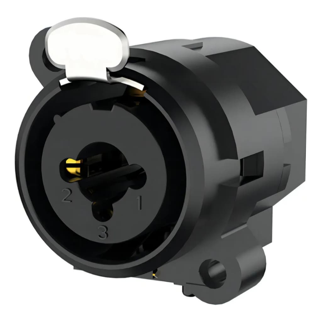 Conector Combo Rc6fs - Balanceado Xlr Femea + P10