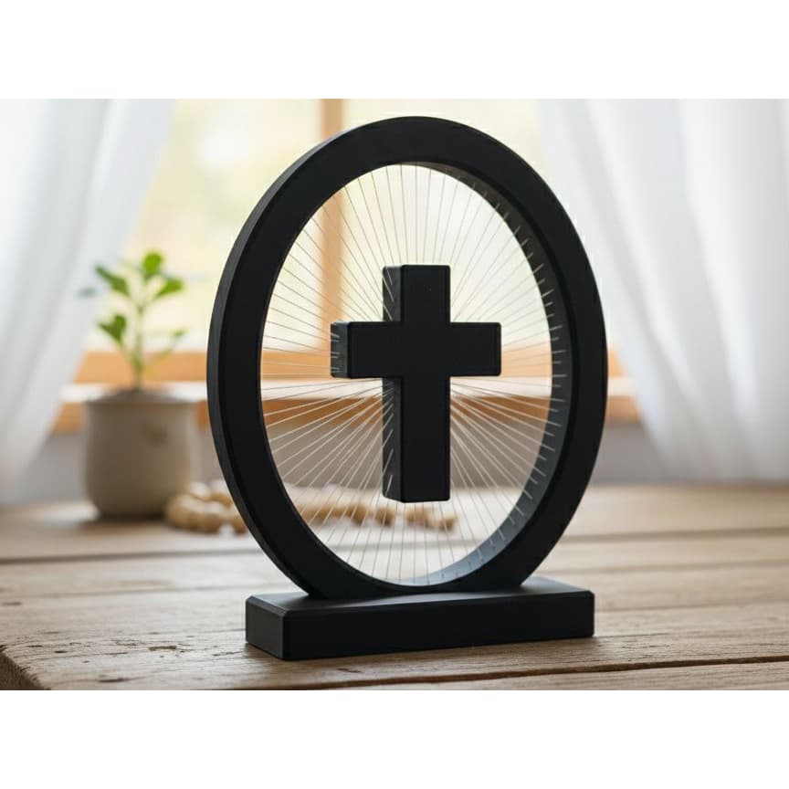 Cruz Moderna Decorativa Jesus