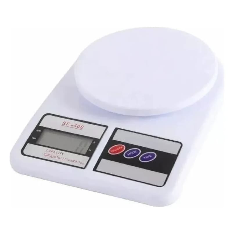 Balança digital de alimentos para cozinha doméstica 0 a 10 kg de alta precisão