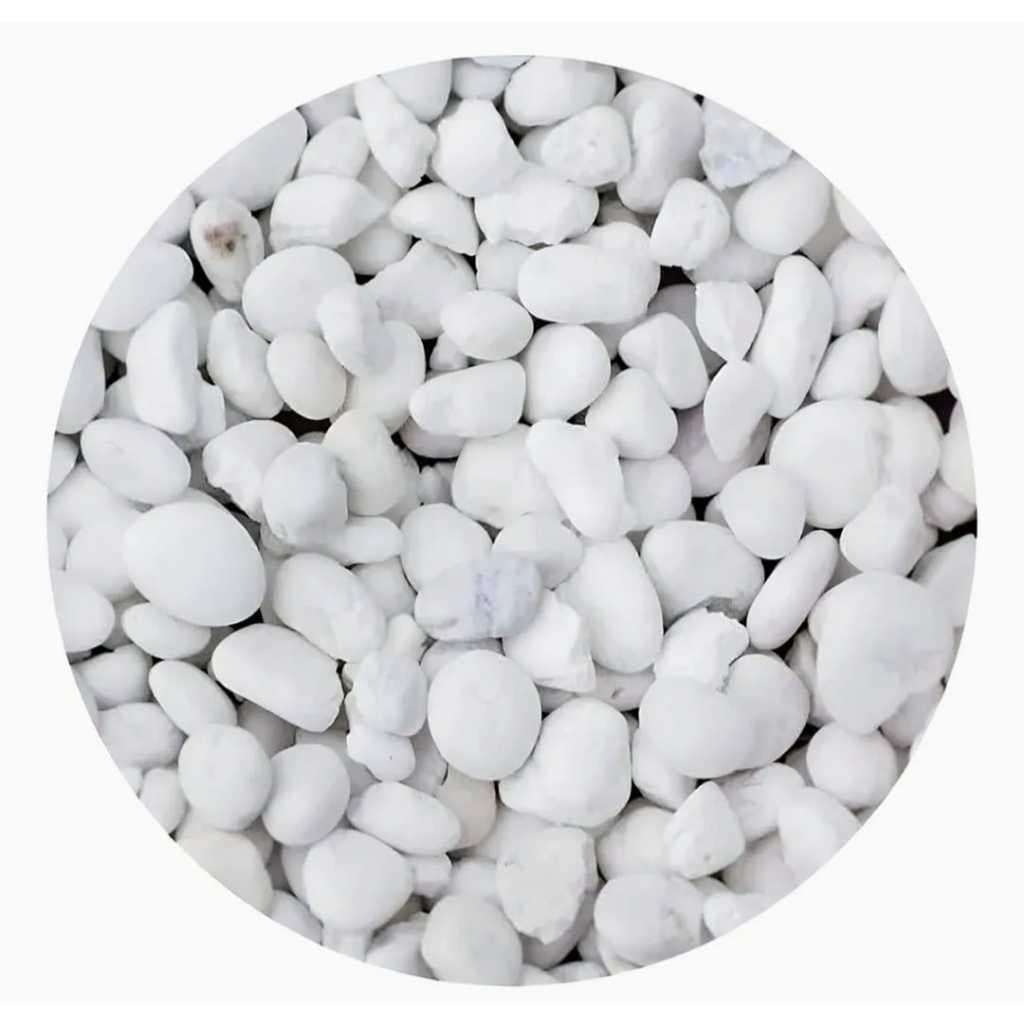 Pedra Dolomita Branca N2 Para Jardim 2kg