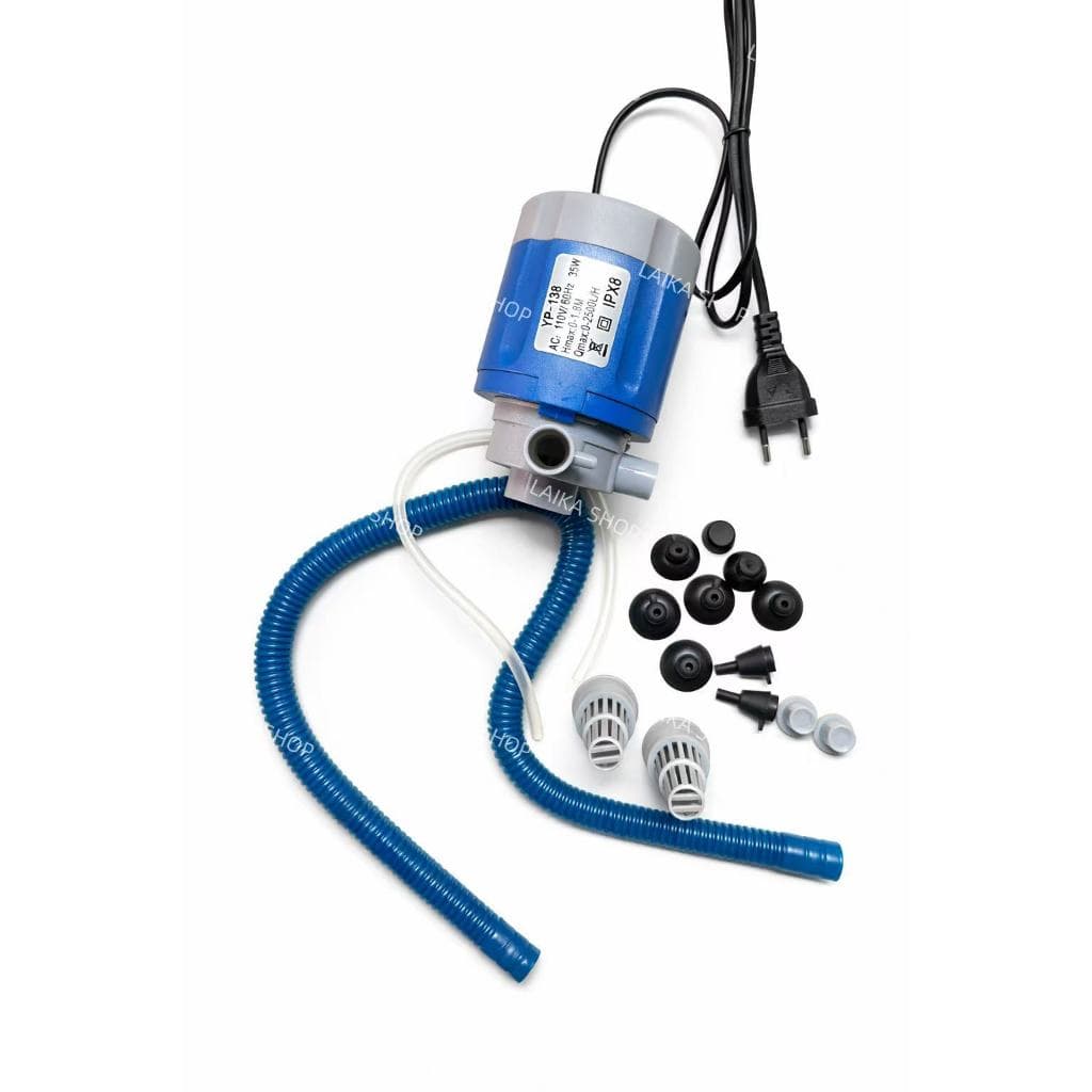 Bomba Submersa 1800L/h 2500L/h 3500L/h YP128 138 158 com Mangueira Aquário Lago 25W 35W 45W