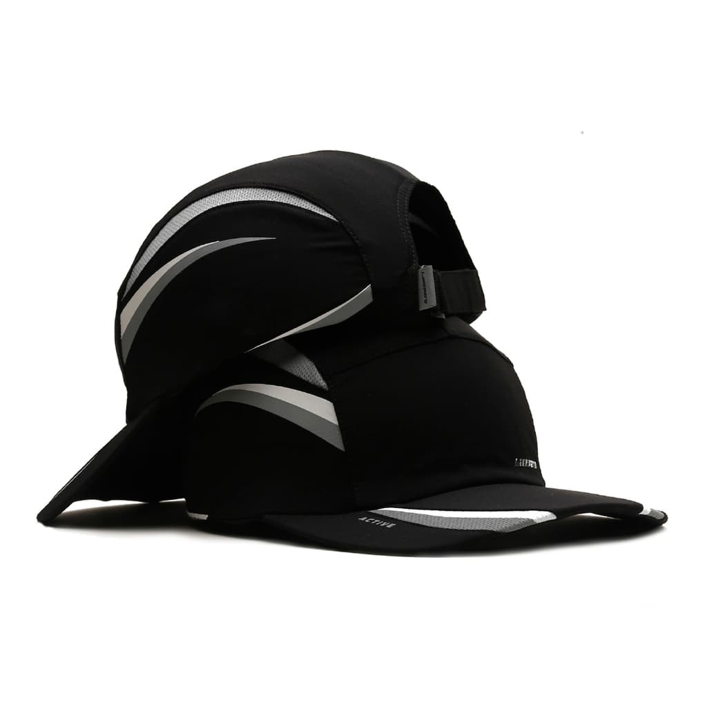 Boné Esportivo Running Aba Curva Respirável Leve Ajustável Masculino Feminino