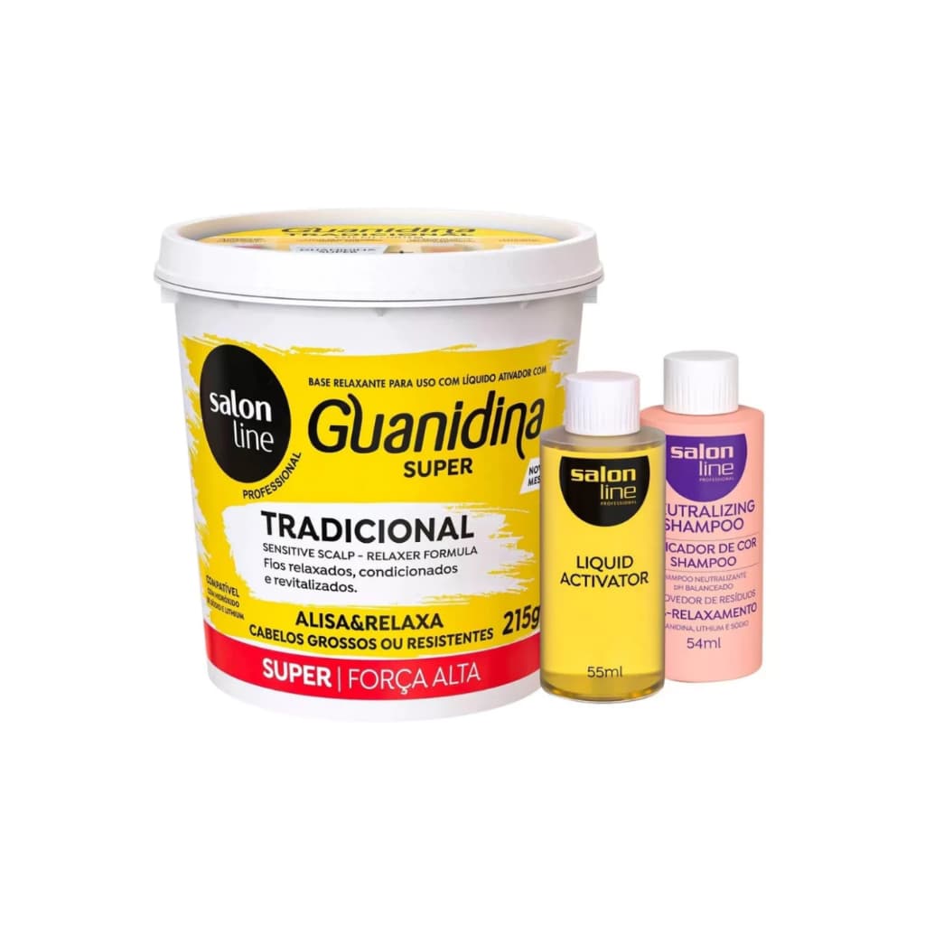 Guanidina Alisa e Relaxa Salon Line