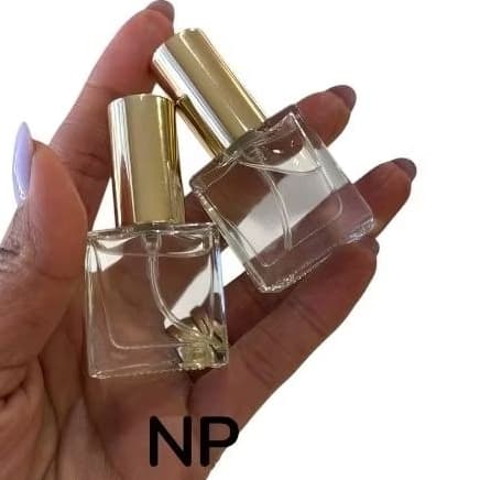 10 frascos vidro Monsieur 9ml com borrifador luxo dourada  para perfume