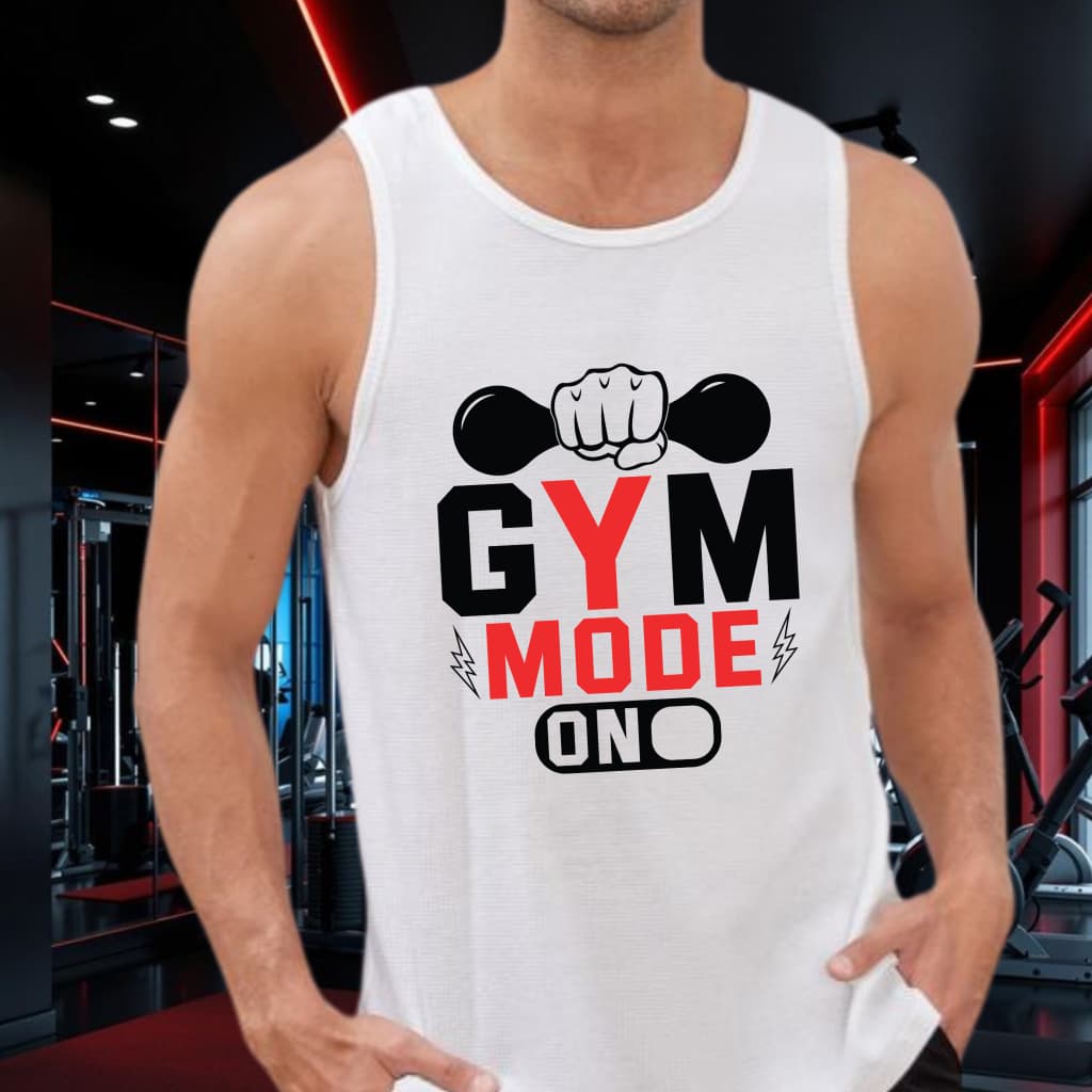 Regata Masculina Academia Fitness Treino Corrida Musculação Confortável