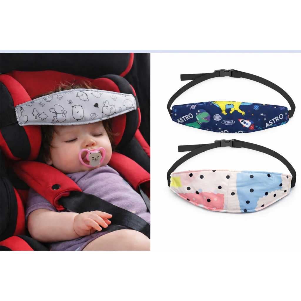 Faixa Apoio Suporte Cabeça de Bebê Cadeirinha Carro
