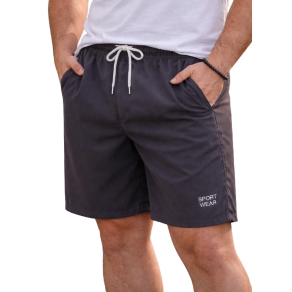 Bermuda Plus Size Masculina Tactel com elastano Leve Confortável Praia Treino Verão