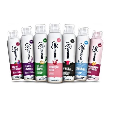 KIT DESODORANTE MONANGE AERO 150ML - FRAGÂNCIAS