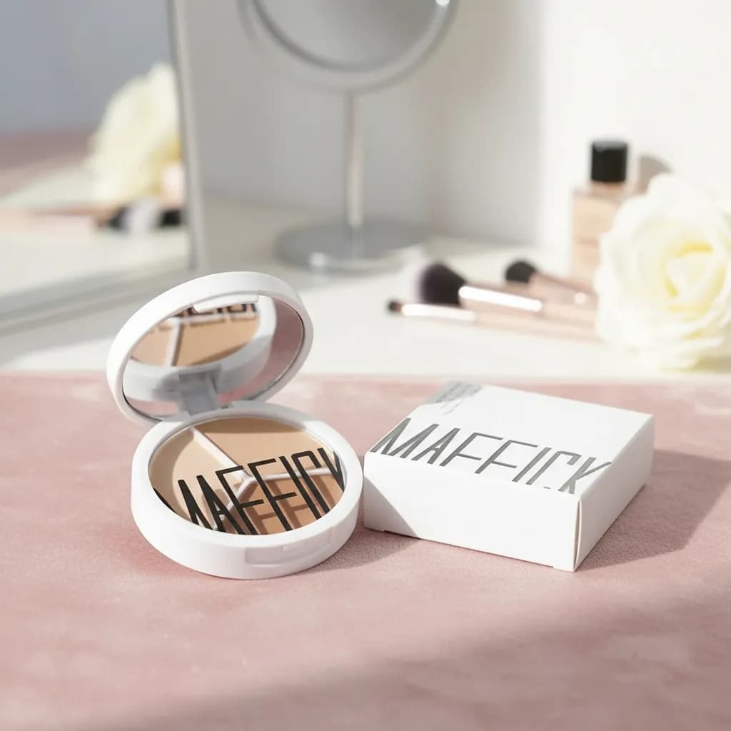 Maffick Corretivo Facial 3 Cores Efeito Natural Venc 10/26 3Maffick Corretivo Facial 3 Cores Efeito Natural Venc 10/26