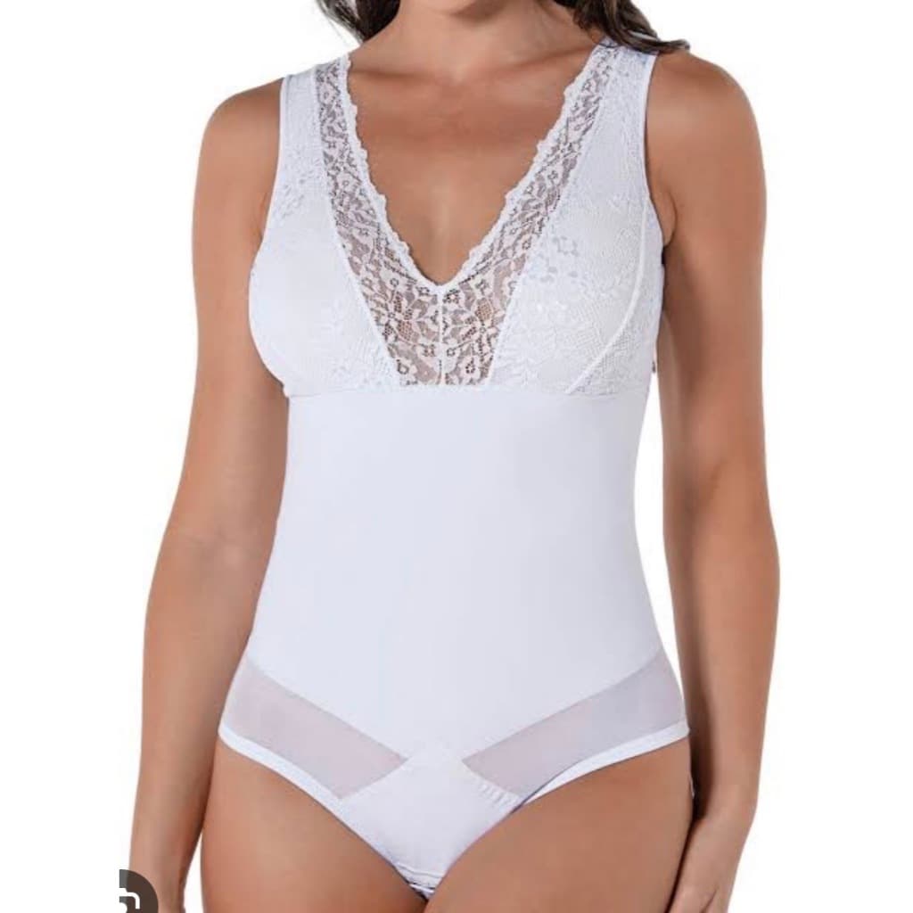 Body Modelador Alta Compressão  no Abdomen Greece DeMillus TAM GG