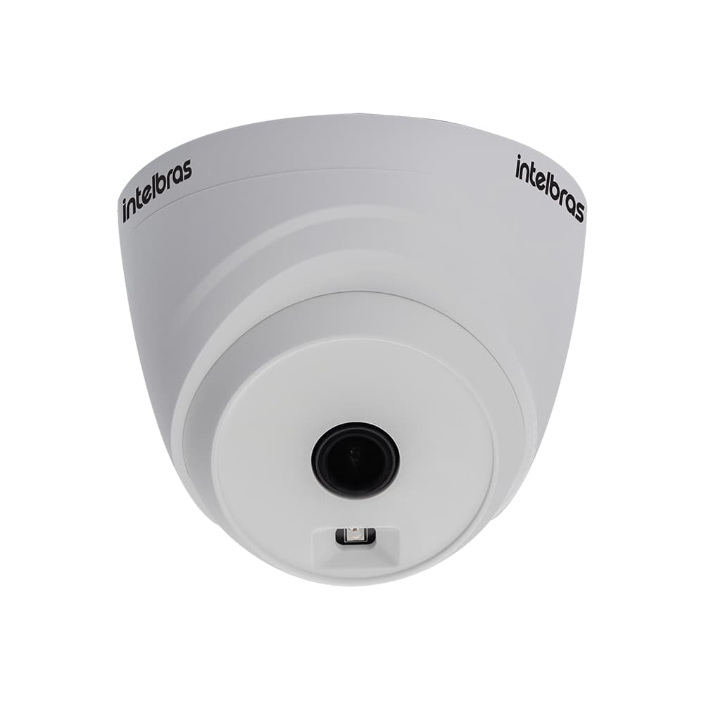 Câmera Hdcvi Lite Intelbras VHL 1120 Dome HD 720 IR Infravermelho 20 Mts Cor Branco