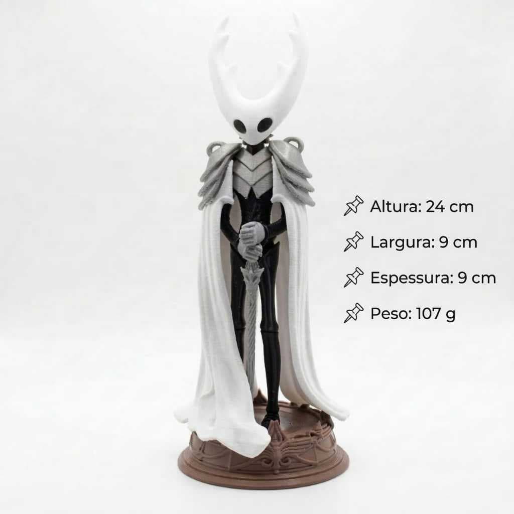 Hollow Knight Silksong – Vaso Puro Rei | Peça Decorativa Geek | Impressão 3D Colecionável