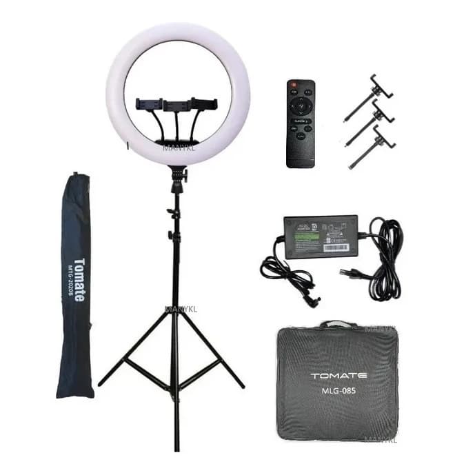 Ring Light Profissional 18 poregadas marca omate original com  Tripe 2m Controle de luz e bolsa completo