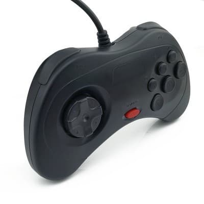 Controle Retrô Para Pc Inspirado No Clássico Sega Saturn Usb