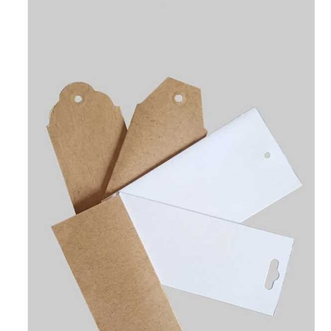 Tag Personalizadas Kraft ou Branco 180g Frente Personalizadas Agradecimento Cliente Lembrancinhas Obrigado C/100 U